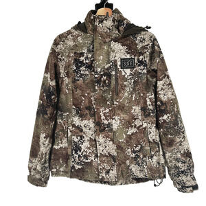 She Outdoor Performance Hooded Jacket Womens Medium True Timber Strata Camo Hunt